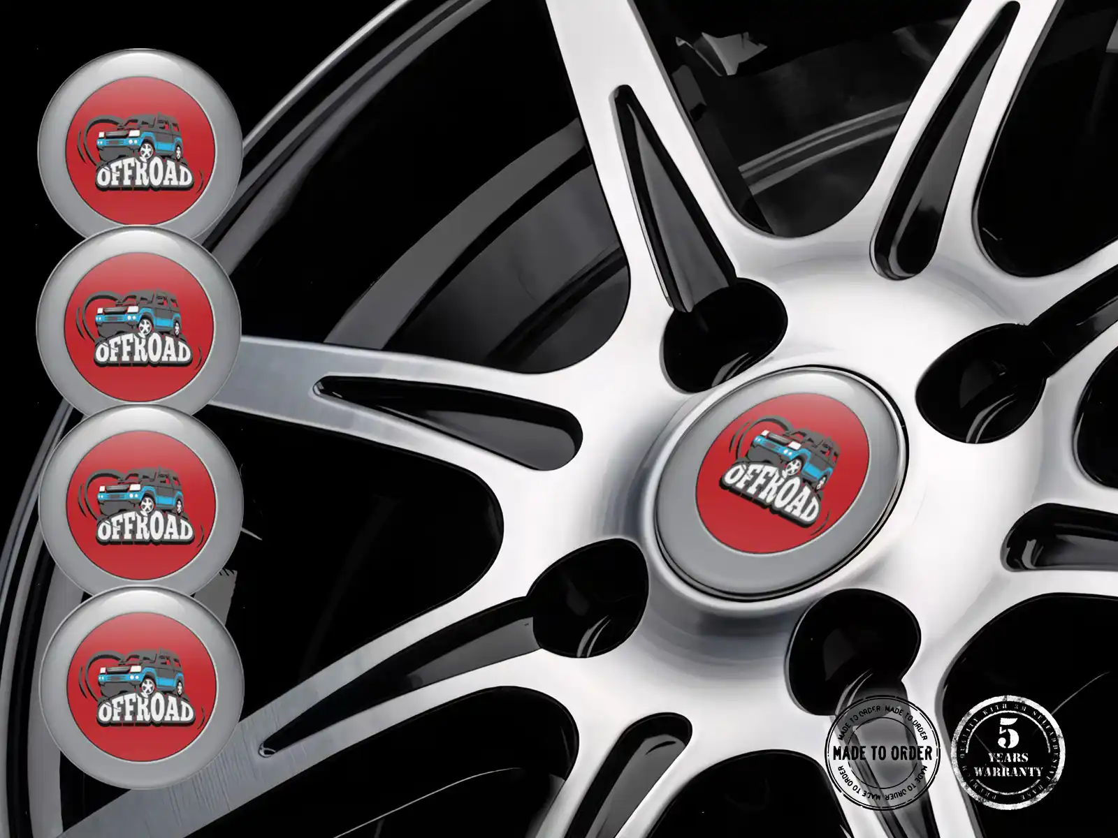 Domed emblem High-End Edition Drift Dome Badges
